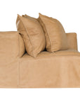 Hendrix Sofa | Tan Leather Uniqwa Collections