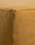 Hendrix Sofa | One Seater Ochre Casual Stitching Uniqwa Collections