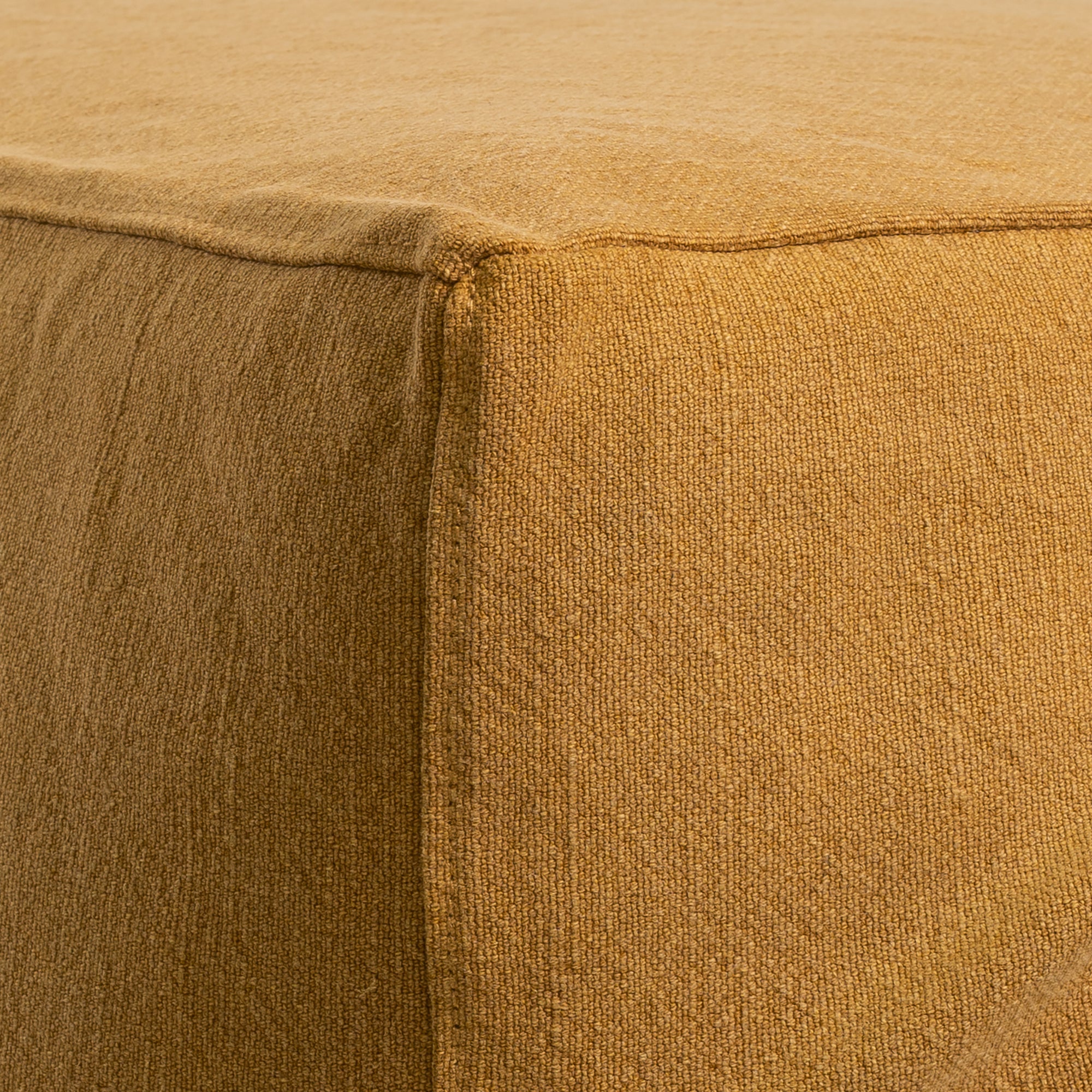 Hendrix Sofa | Corner Ochre Casual Stitching Uniqwa Collections