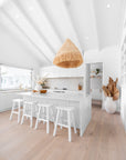 Kusina Barstool | Elm | White Uniqwa Collections