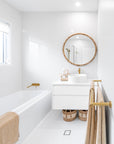 Lindi Round Mirror | Natural Uniqwa Collections