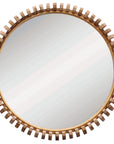 Lindi Round Mirror | Natural Uniqwa Collections