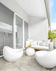 Santorini Chair | White Uniqwa Collections