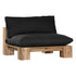 Simbah Sofa Cover Single Seater | Luxury Black Uniqwa x Lauren Eloise
