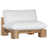 Simbah Sofa Cover Single Seater | Luxury White Uniqwa x Lauren Eloise