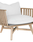 Skukuza Occasional Chair | White Corduroy Default Title Uniqwa Collections