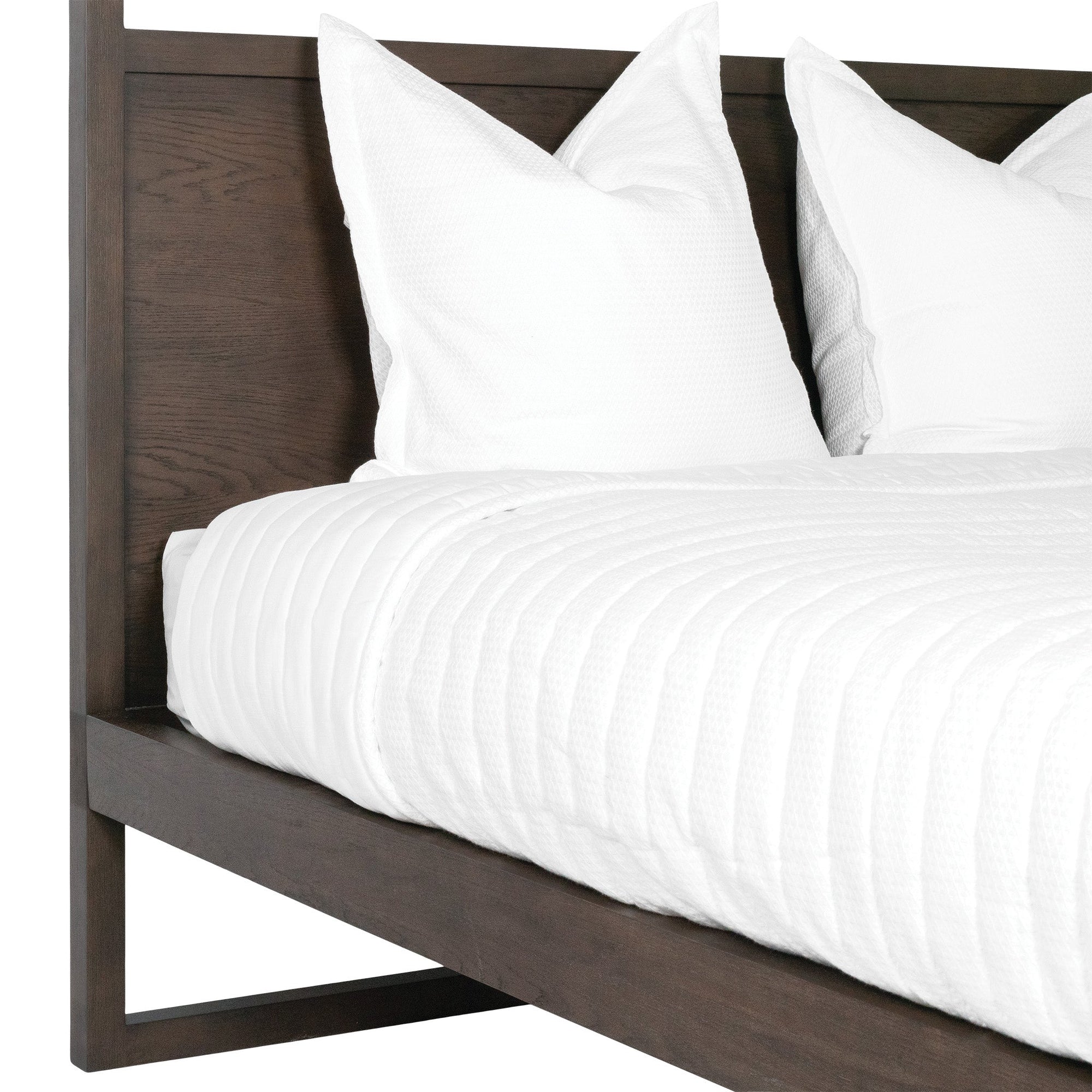 Strand Four Poster Bed | Walnut Uniqwa Collections