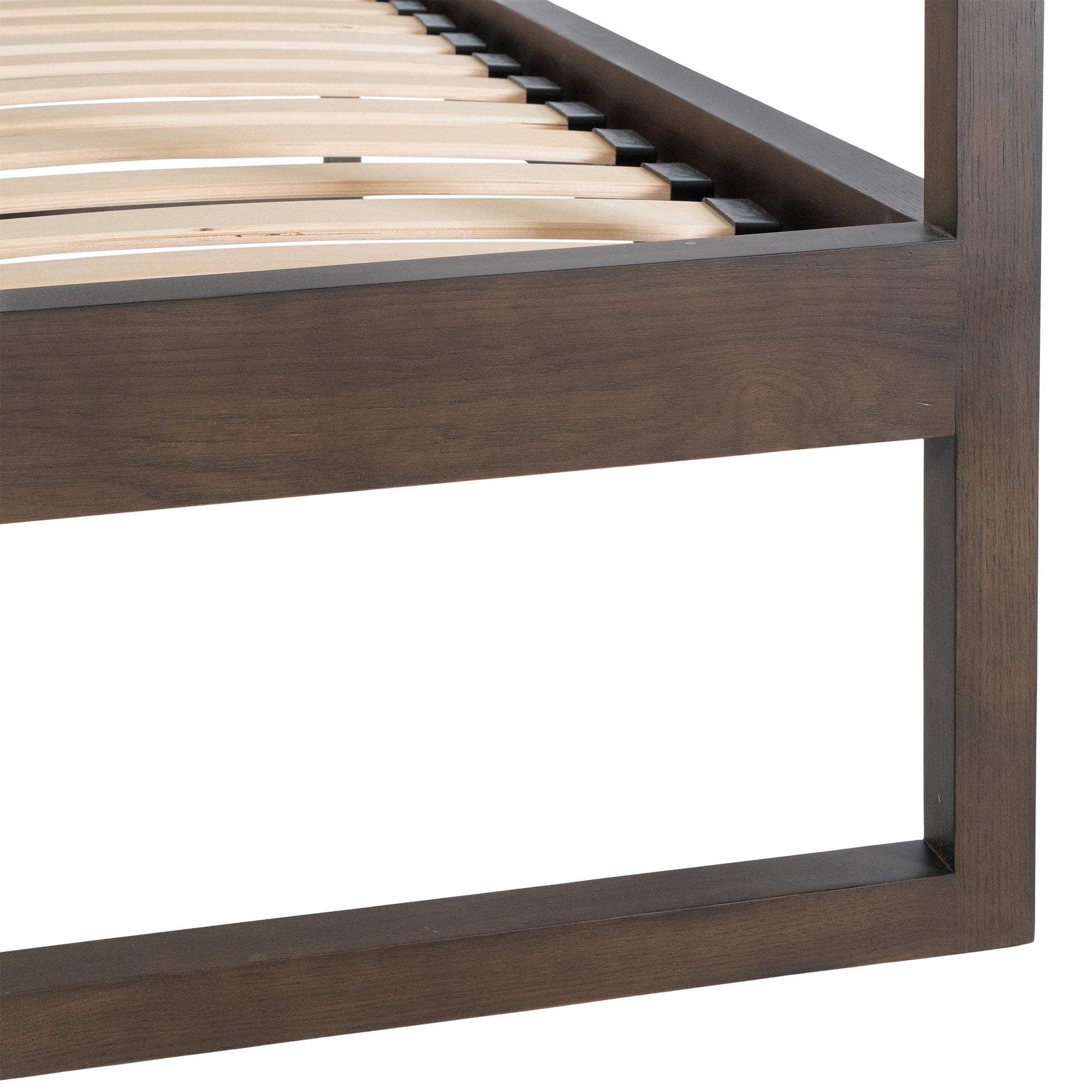 Strand Four Poster Bed | Walnut Uniqwa Collections