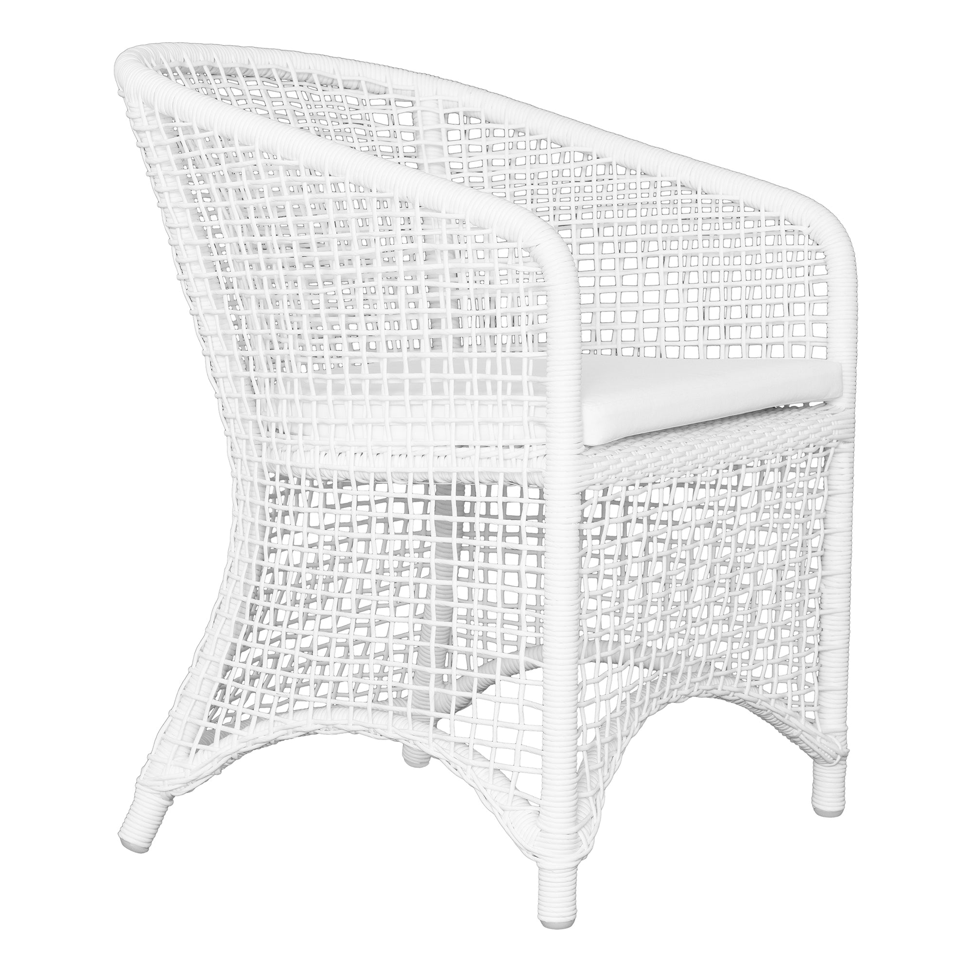 Trinidad Dining Chair | White Uniqwa Collections
