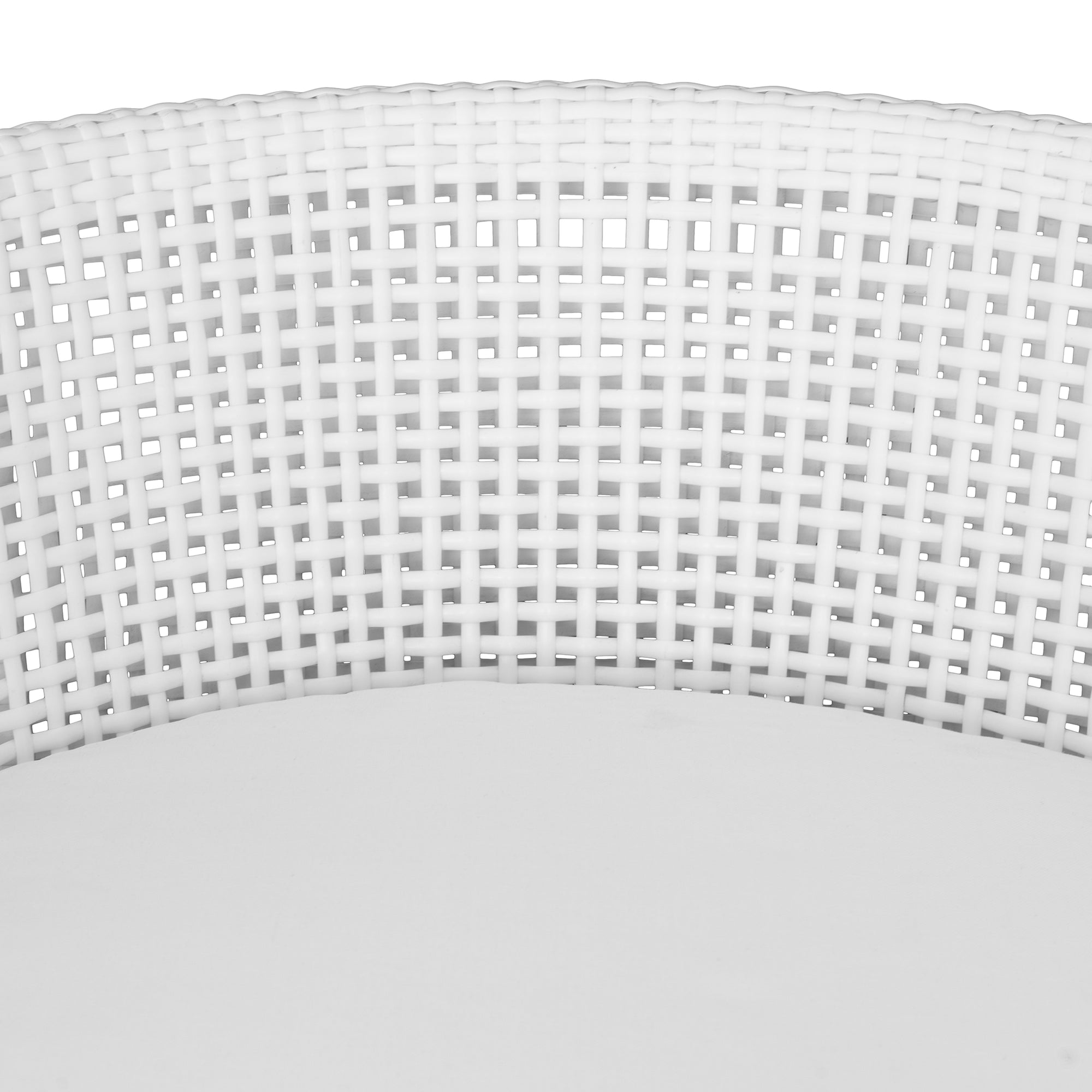Tula Barchair | Polyrattan | White Uniqwa Collections