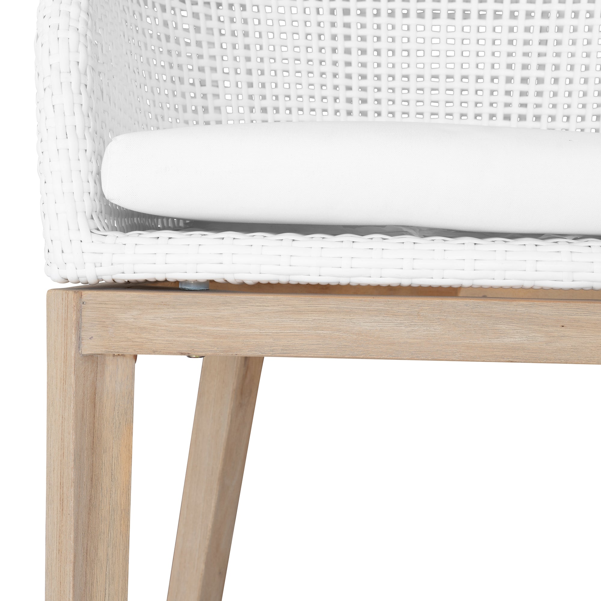 Tula Barchair | Polyrattan | White Uniqwa Collections