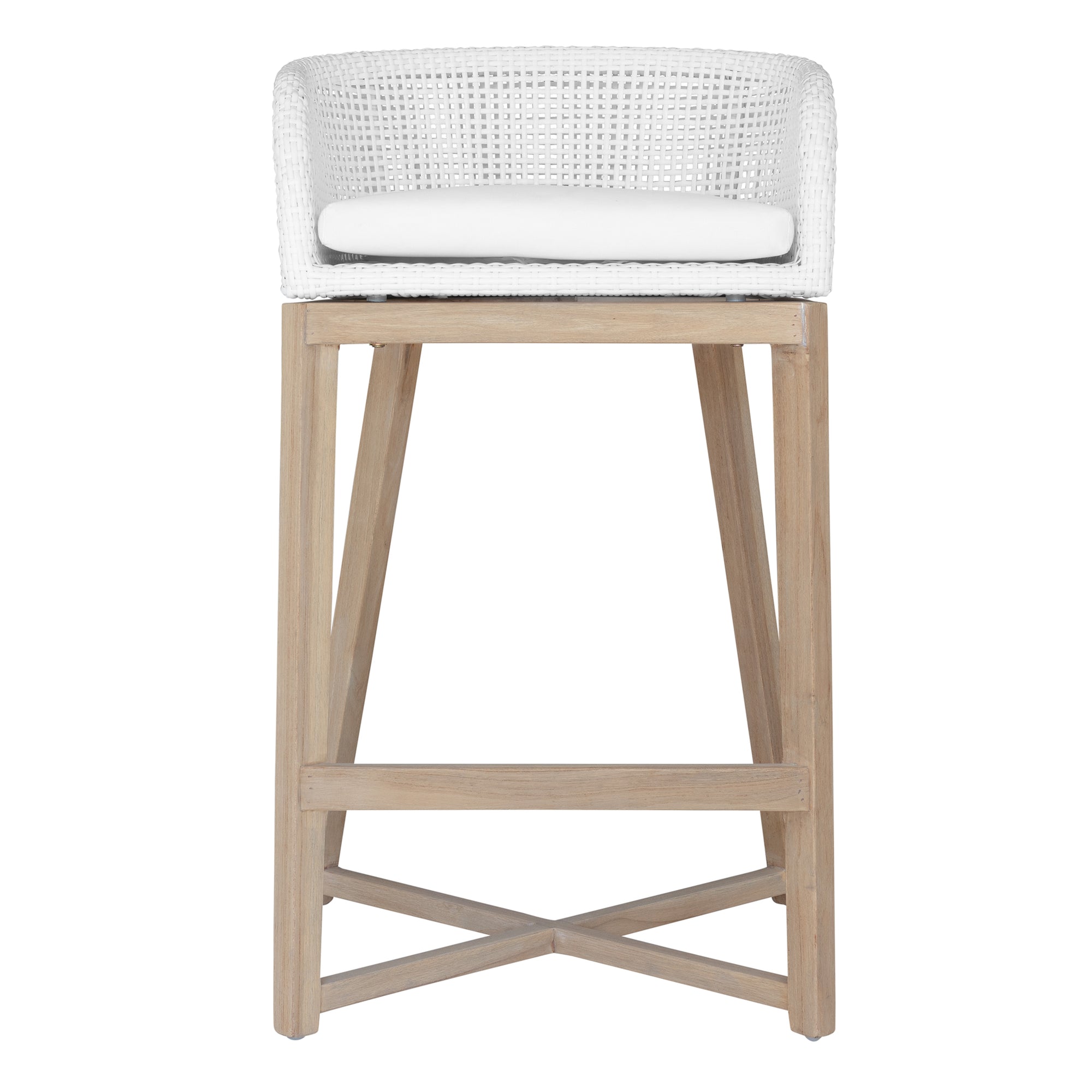 Tula Barchair | Polyrattan | White Uniqwa Collections