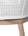 Tula Dining Chair | Polyrattan | White Uniqwa Collections