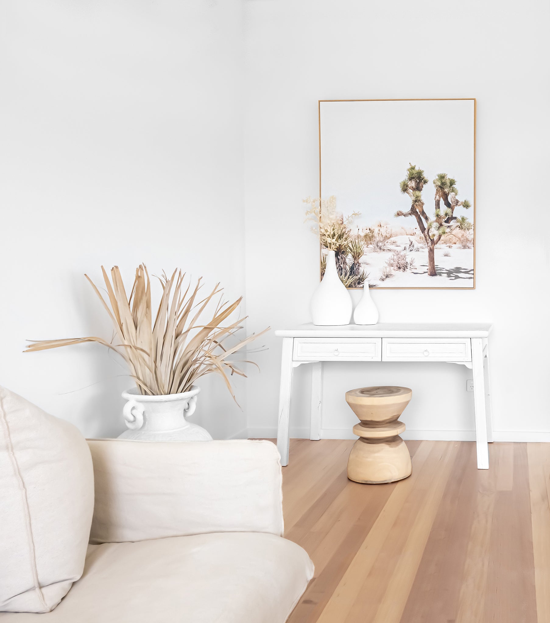 Bamboo Desk | White Designed by Charl van Heerden